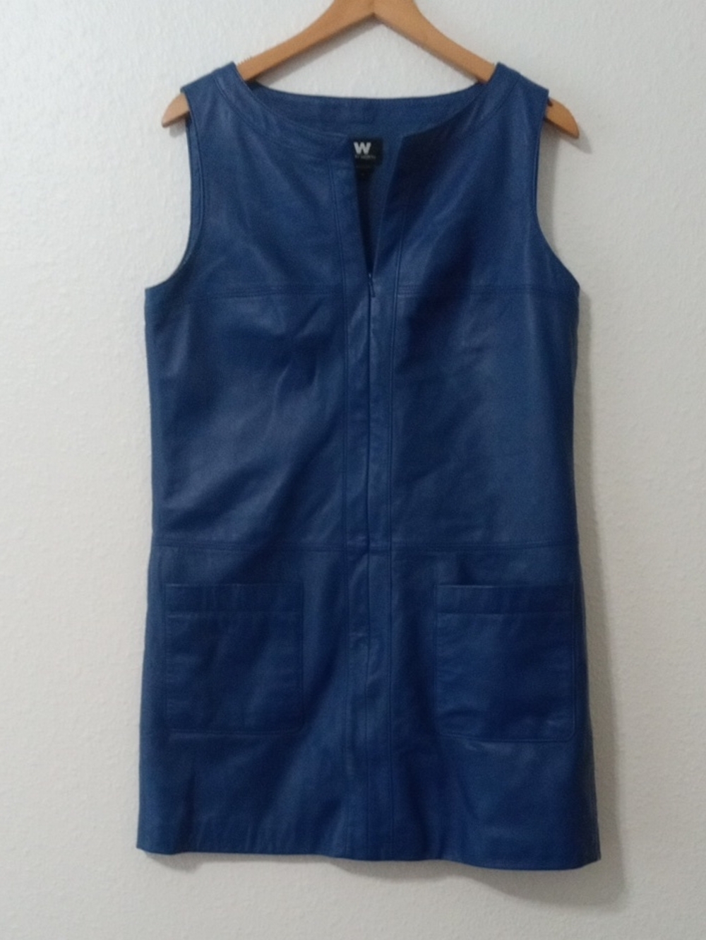 W By Worth Leather Dress